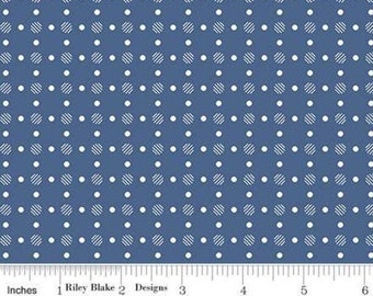 RILEY BLAKE, Bee Basics, DENIM, 100% cotton quilt, cotton designer - 6405 de Riley Blake Designs