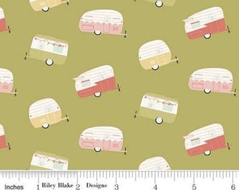 QUILT FABRIC Travel Trailer, 100% cotton, quilt cotton - Joy in the Journey de Riley Blake Designs