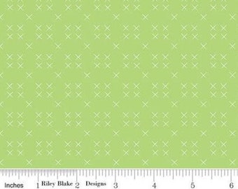 RILEY BLAKE, Stitch, Strawberry Honey, C10246, KEYLIME, cotton quilt, cotton designer