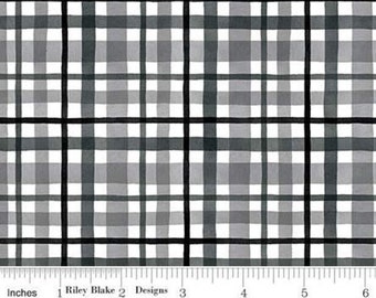 RILEY BLAKE, scottish pattern, 100% cotton - At the Lake de Riley Blake Designs