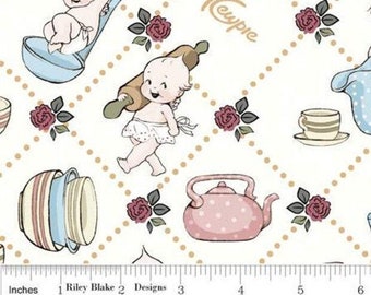 RILEY BLAKE, Sew Kewpie of Riley Blake Designs, CLOUD, 10541, fabric, cotton, quilt cotton