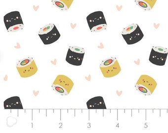 QUILT FABRIC Sushi, On a Roll, 21210205, 100% cotton, quilt cotton - On a Roll de Camelot Fabrics