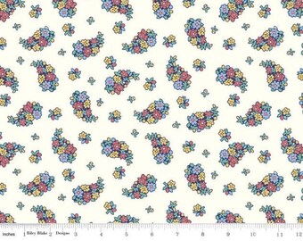 LIBERTY FABRICS, Portobello Paisley, 100% coton - Liberty de Riley Blake Designs