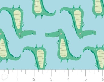 CAMELOT FABRICS, Crocodile, 21200502, col 03, Oh Snap!, cotton, cotton quilt, cotton designer