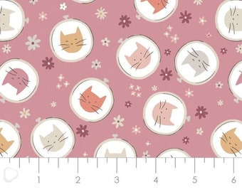 CAMELOT FABRICS, Fabric Smitten Kitten, 100% coton - Smitten Kitten de Camelot Fabrics