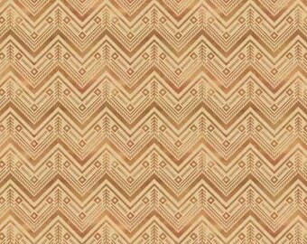 Fabric cotton, FOREST GEO CHEVRON, 16250103-01, Quilt Fabrics, 100% cotton, quilt cotton - Twilight Wolf of Camelot Fabrics