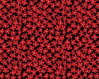 Fabric cotton, SCATTERED FLORAL, 55250106-02, Quilt Fabrics, 100% cotton, quilt cotton - Hen House of Camelot Fabrics