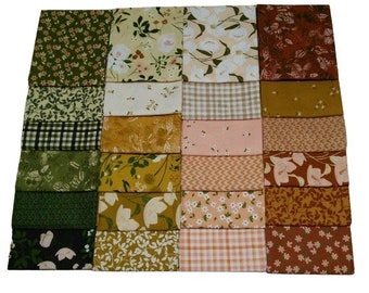 QUILT FABRICS, Bundle 24 prints, 100% coton - Botany Collection de Camelot Fabrics