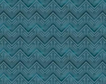 Fabric cotton, FOREST GEO CHEVRON, 16250103-03, Quilt Fabrics, 100% cotton, quilt cotton - Twilight Wolf of Camelot Fabrics