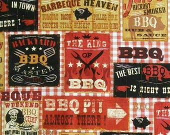 ROBERT KAUFMAN, BBQ, 13283, 100% Cotton