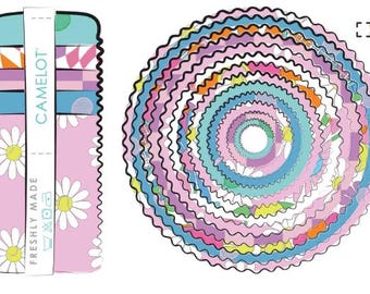 QUILT FABRICS, 40 stripes 2 1/2x44po, Jelly Rolls, 100% cotton, quilt cotton - Serving Summer of Camelot Fabrics