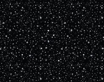 Fabric cotton Splatter, Black, 21231203, 02, QUILT FABRICS, 100% cotton, quilt cotton - Strokes of the Wild of Camelot Fabrics