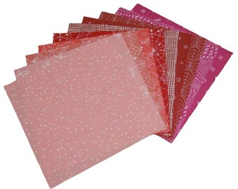 40 Layer Cake 10"X10", Pre-Cut cotton, PINK - Century d'Andover Fabrics