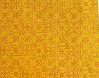 CAMELOT FABRICS, Tile, orange, 66180205, col 04, Autumn Impressions