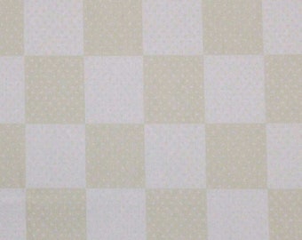 RUDIA COLLECTION, Damier, beige, cream, Pribang Fabrics, cotton, cotton quilt, cotton designer