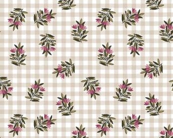 Fabric cotton, Gingham, Cream, 21230904-01, QUILT FABRICS, 100% cotton, quilt cotton - Cottagecore of Camelot Fabrics