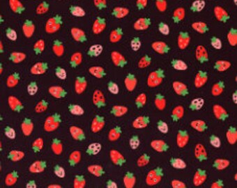 ROBERT KAUFMAN, Strawberry, 100% cotton, cotton quilt, cotton designer - Farm to Table de Robert Kaufman