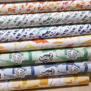 CAMELOT FABRICS, 7 prints, The Lion Guard, quilt cotton