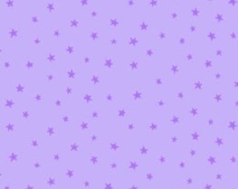 QUILT FABRIC Stars, Lilac, Believe Rainbow Stars, 9908 P, quilt cotton