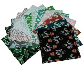 42 Squares 5 inchs, 100% Cotton - Wishwell Patio de Robert Kaufman