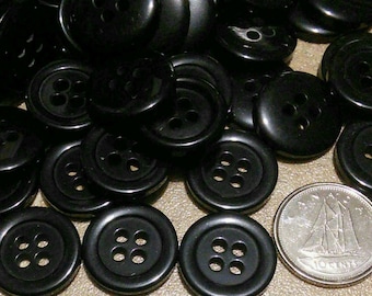 18mm, 24 buttons, BLACK