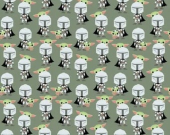 QUILTING FABRICS, Friends, Mandalorian, 100% cotton, cotton quilt, cotton designer - Mandalorian de Camelot Fabrics