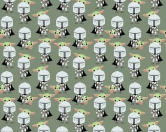 QUILTING FABRICS, Friends, Mandalorian, 100% cotton, cotton quilt, cotton designer - Mandalorian de Camelot Fabrics