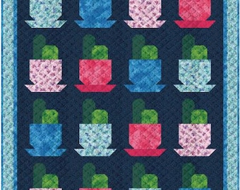 PDF, CACTUS make PERFECT, 33'' X 41'', Tutoriel de Camelot Fabrics
