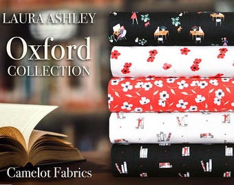 QUILT FABRICS, Bundle 12 designs floral, cotton quilt, cotton designer, OXFORD, Laura Ashley, Camelot Fabrics