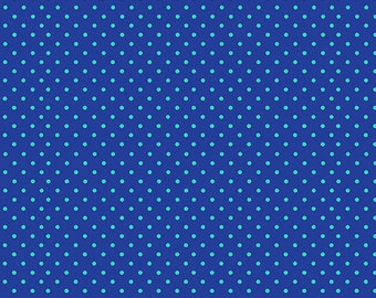 ANDOVER, Spot, Royal Blue, 830, Makower, cotton, cotton quilt, cotton designer