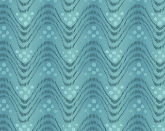 QUILT FABRIC Collective, Turquoise, 100% coton - 9440T d'Andover Fabrics