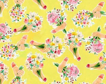 DEAR STELLA, Flowers, 1166, cotton, cotton quilt, cotton designer