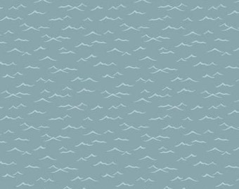 Fabric cotton, WAVES, Blue, 56240105, 02, Quilt Fabrics, 100% cotton, quilt cotton - Pirates Ahoy of Camelot Fabrics