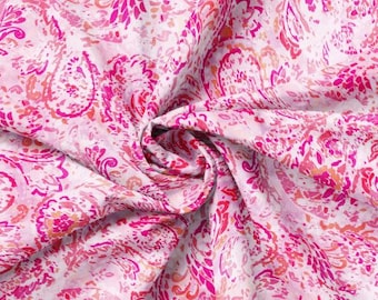 Fabric cotton, Paisley Swirls, Pink, 21231301, 03, QUILT FABRICS, 100% cotton, quilt cotton - Daphne of Camelot Fabrics
