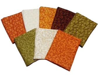 SALE, Bundle 8 prints, Harvest Berry, Benartex, Quilt cotton