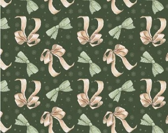 Fabric cotton, PRETTY BOWS, 66250403, 01, Quilt Fabrics, 100% cotton, quilt cotton - Home for the Holidays of Camelot Fabrics