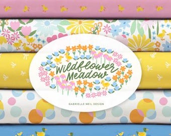 10 prints, Wildflower Meadow of Camelot fabrics