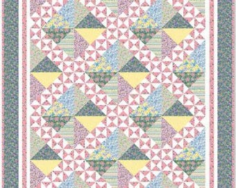 PDF, DAYDREAM Quilt, 62.5'' X 74.5'', Tutoriel - Liberty de Riley Blake Designs