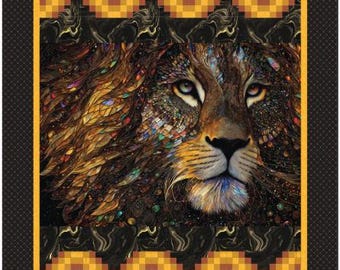 QUILT FABRIC, MUSIC Panel, 54"X70", PI008CC, 100% coton - Gilded de Camelot Fabrics