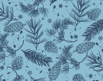 Fabric cotton, WINTER'S TREASURES, 21240605, 02, Quilt Fabrics, 100% cotton, quilt cotton - Winter Land of Camelot Fabrics