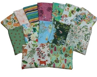 QUILT FABRICS, 14 prints, Dear Stella, 100% cotton, cotton quilt, cotton designer