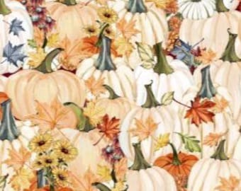Fabric cotton, ENCHANTED PUMPKINS, 49250102, 01, Quilt Fabrics, 100% cotton, quilt cotton - Pumpkin Patch Keeper of Camelot Fabrics