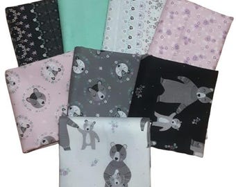 END OF COLLECTION, Bear, 100% cotton - Bear Hug de Camelot Fabrics