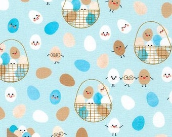 ROBERT KAUFMAN, Egg, 20949, cotton, cotton quilt, cotton designer - Farm to Table de Robert Kaufman