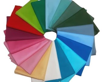 Pack of 18, 100% cotton, quality quilting - C120 of Riley Blake Designs