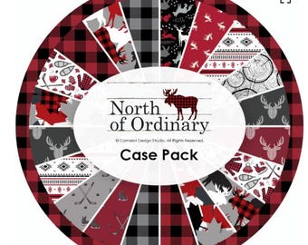 FABRICS COTTON, Moose Canadian , Bundle 13 - North Ordinary de Camelot Fabrics