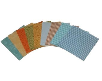 42 precuts, 5 inchs - Forest d'Andover Fabrics