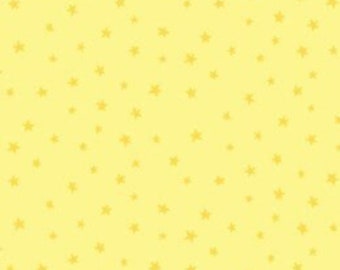 ANDOVER, Stars, Yellow, Believe Rainbow Stars, 9908 E, quilt cotton