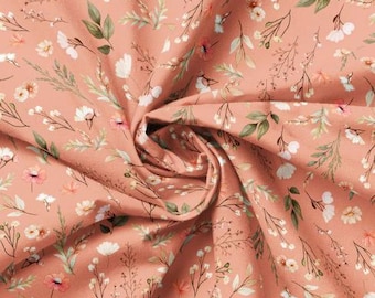 Quilt Fabric FLORALS, Cotton Quilt Fabric , 55250204-01, Sagebrush Babies de Camelot Fabrics