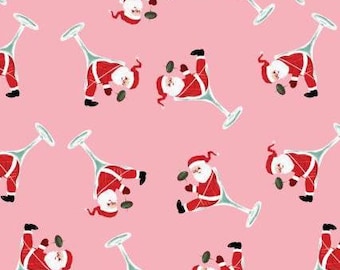Fabric cotton, SANTA MARTINI, 19010104, 01, Quilt Fabrics, 100% cotton - North Pole Social Club of Camelot Fabrics